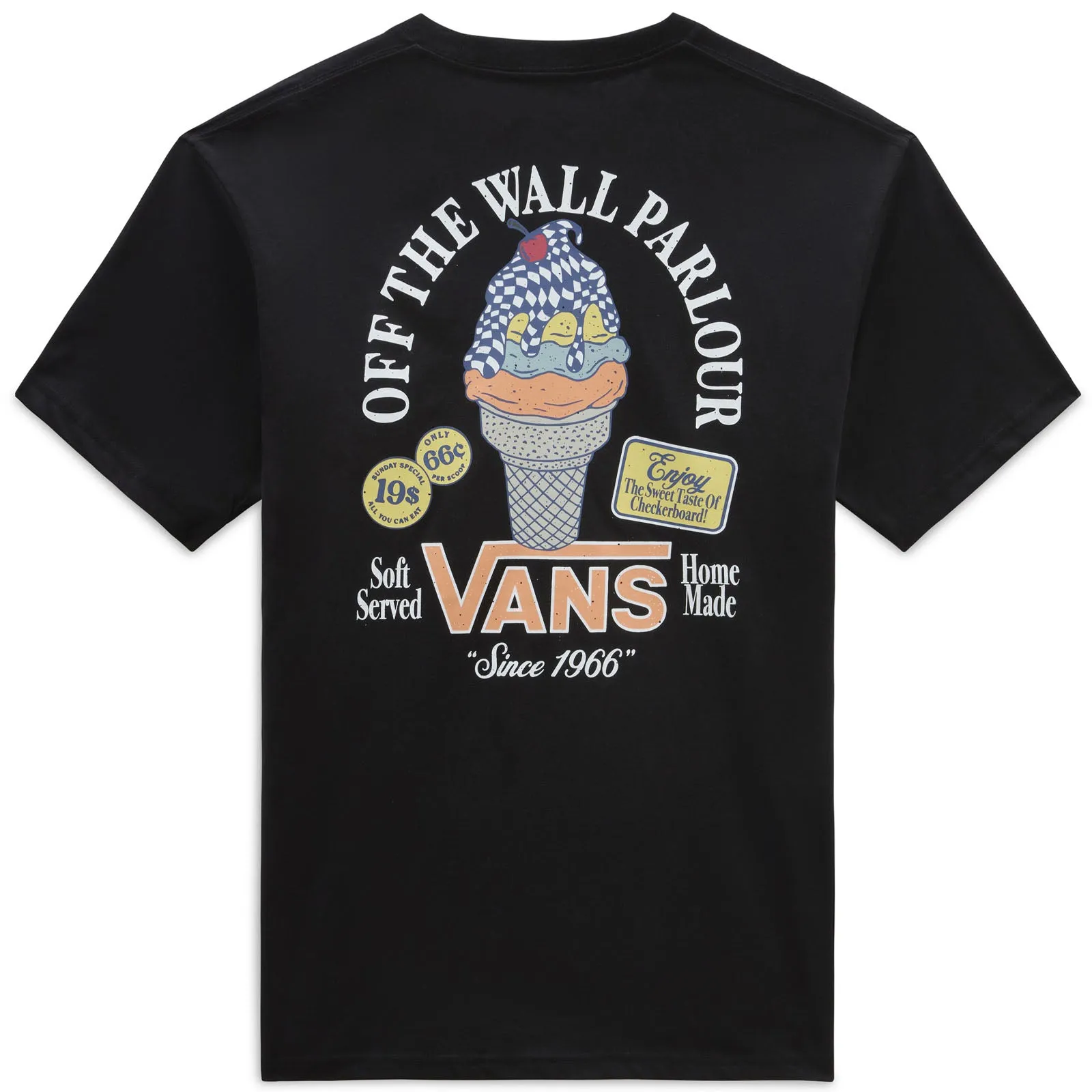 Vans Mens Checkerboard Taste Crew Neck T-Shirt