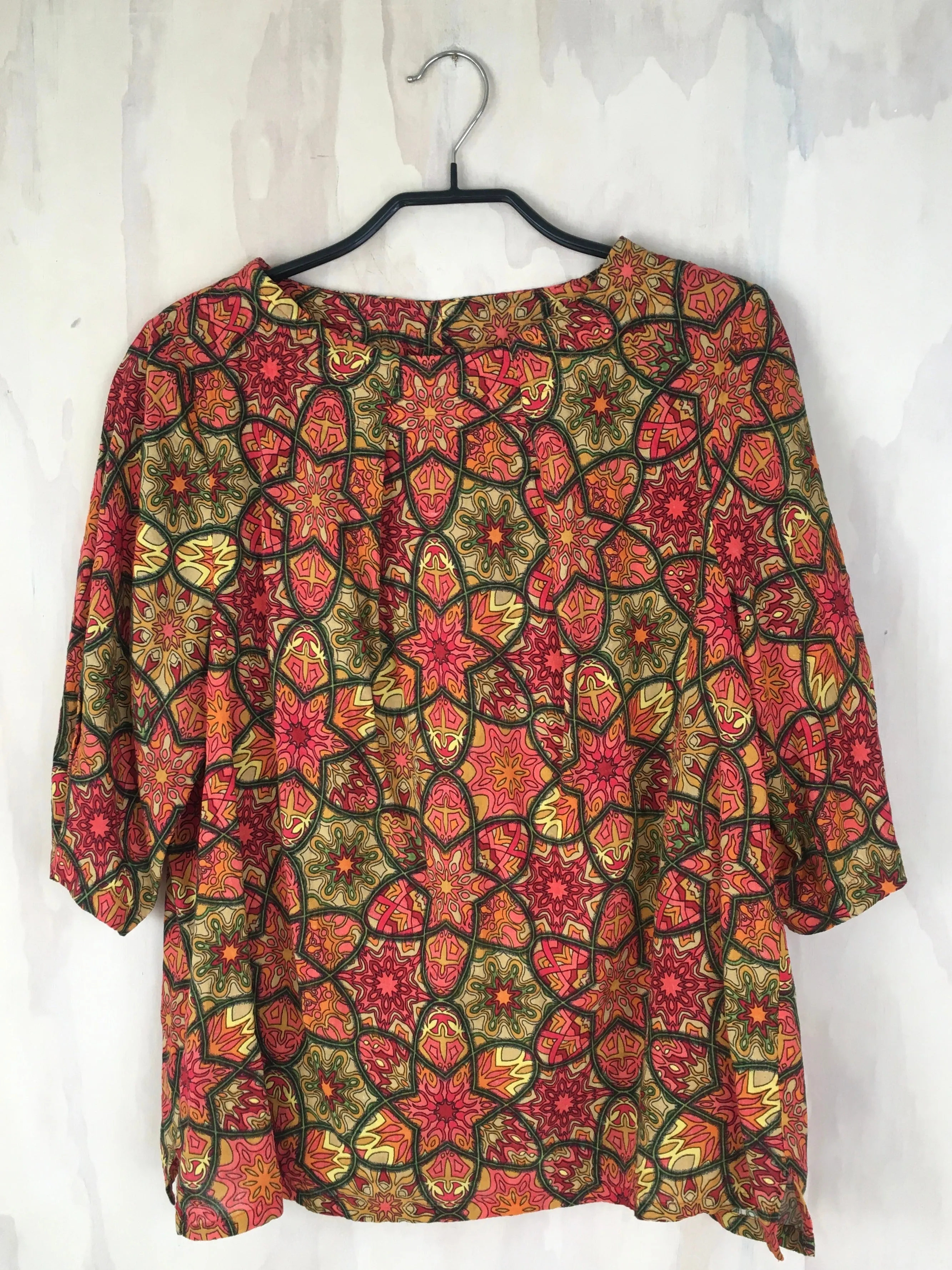 Vesta Pleat Top - Starflower