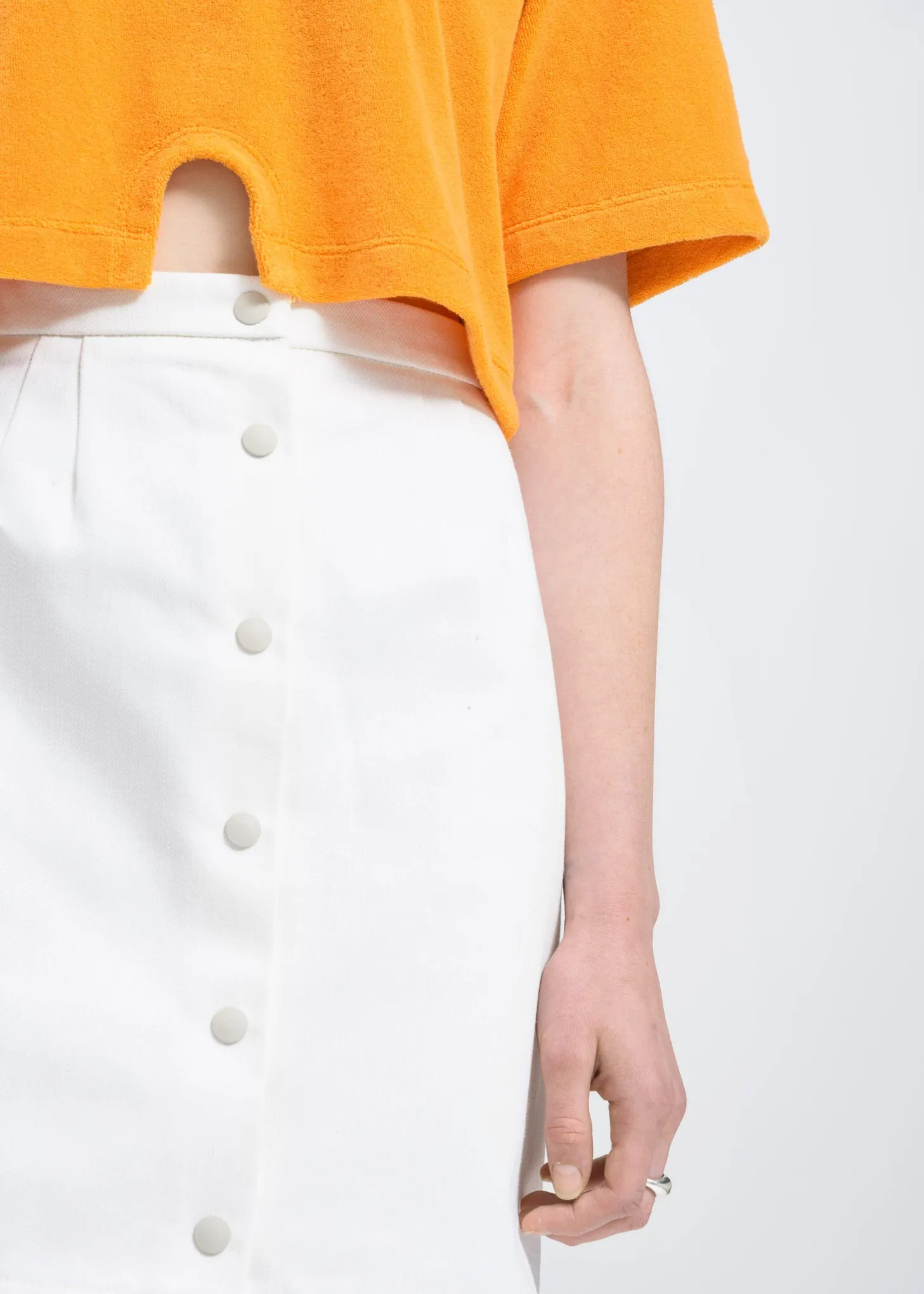 White Mini Skirt