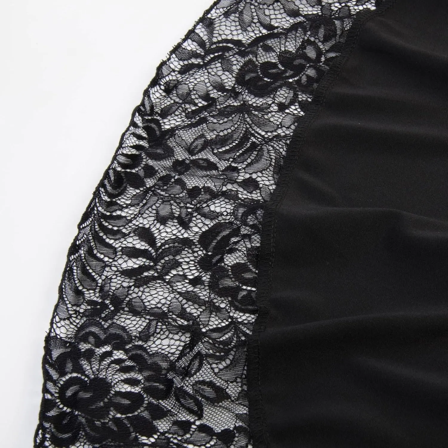 Women Steampunk Victorian Renaissance Gothic Lace Ruffled Skirts Vintage Court Style High Low Hem Midi Gothic Skirt