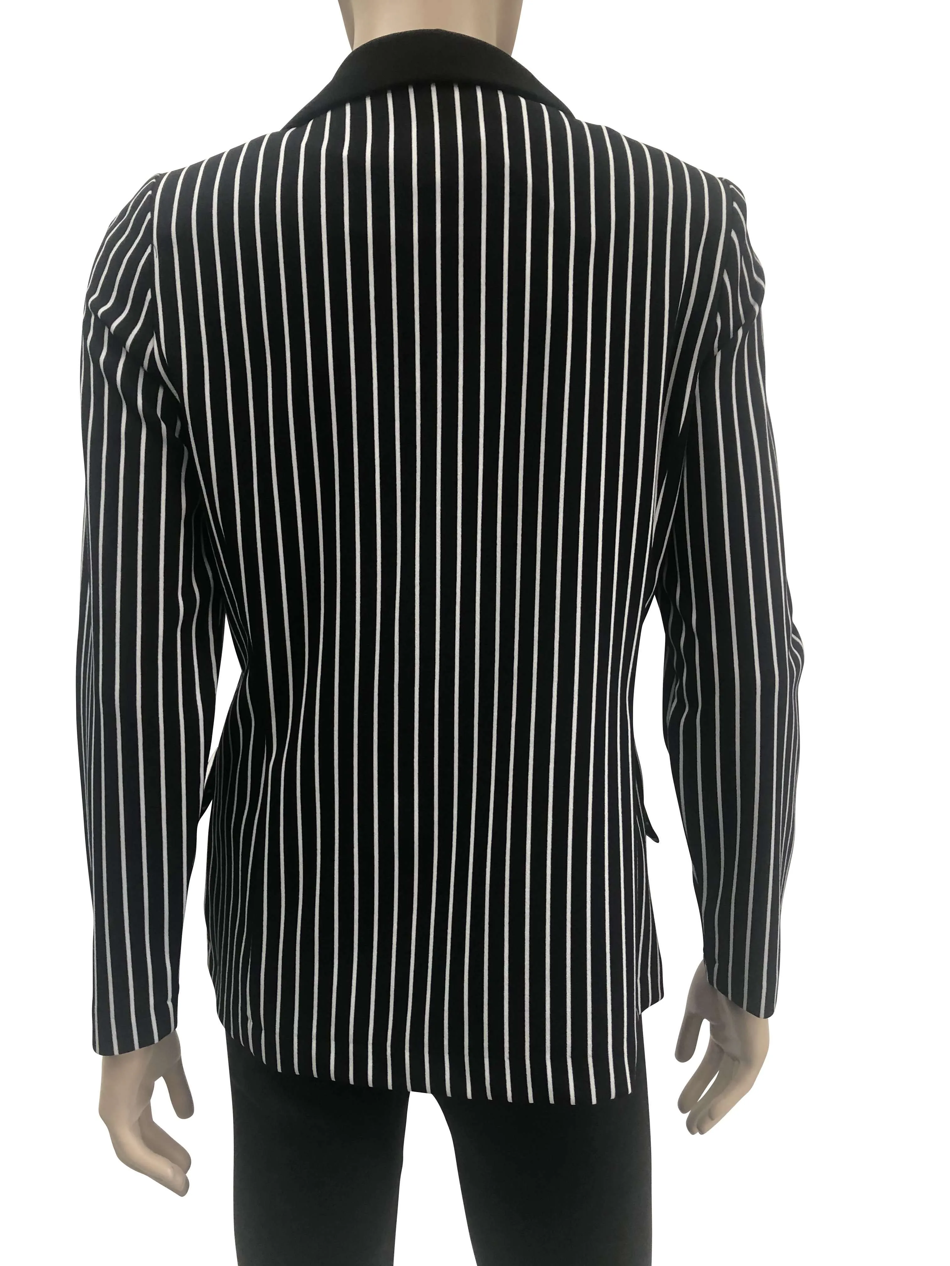 Women's Pinstripe Blazer Jacket Quality Made in Canada