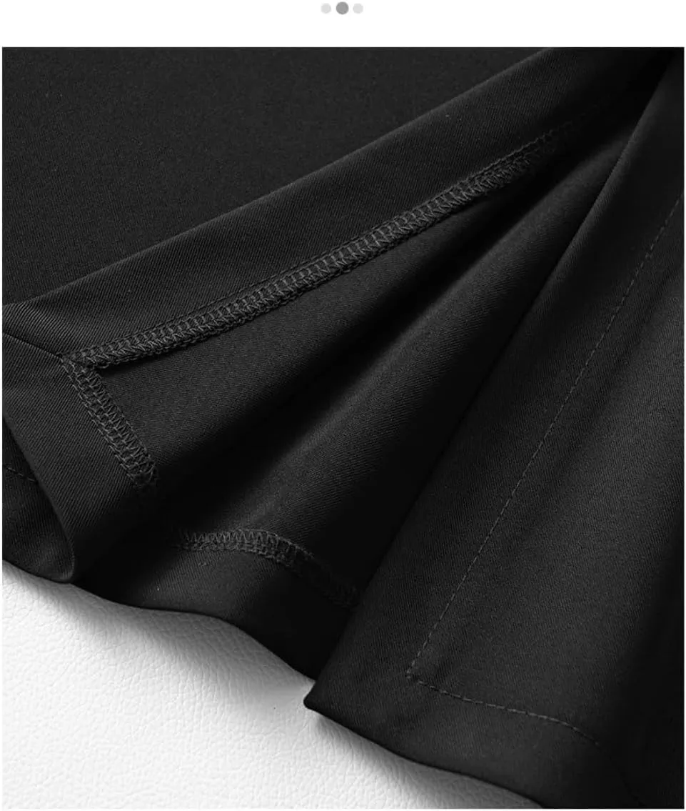 Women's Solid Pencil Skirt - Office Appropriate Midi Skirt with Back Zipper, Professional Work Skirt