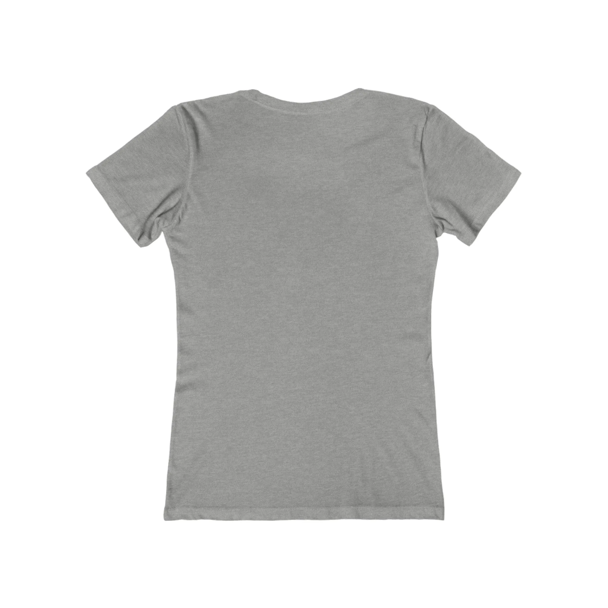 Women's The Boyfriend Tee - UK Light Logo - Plain Back