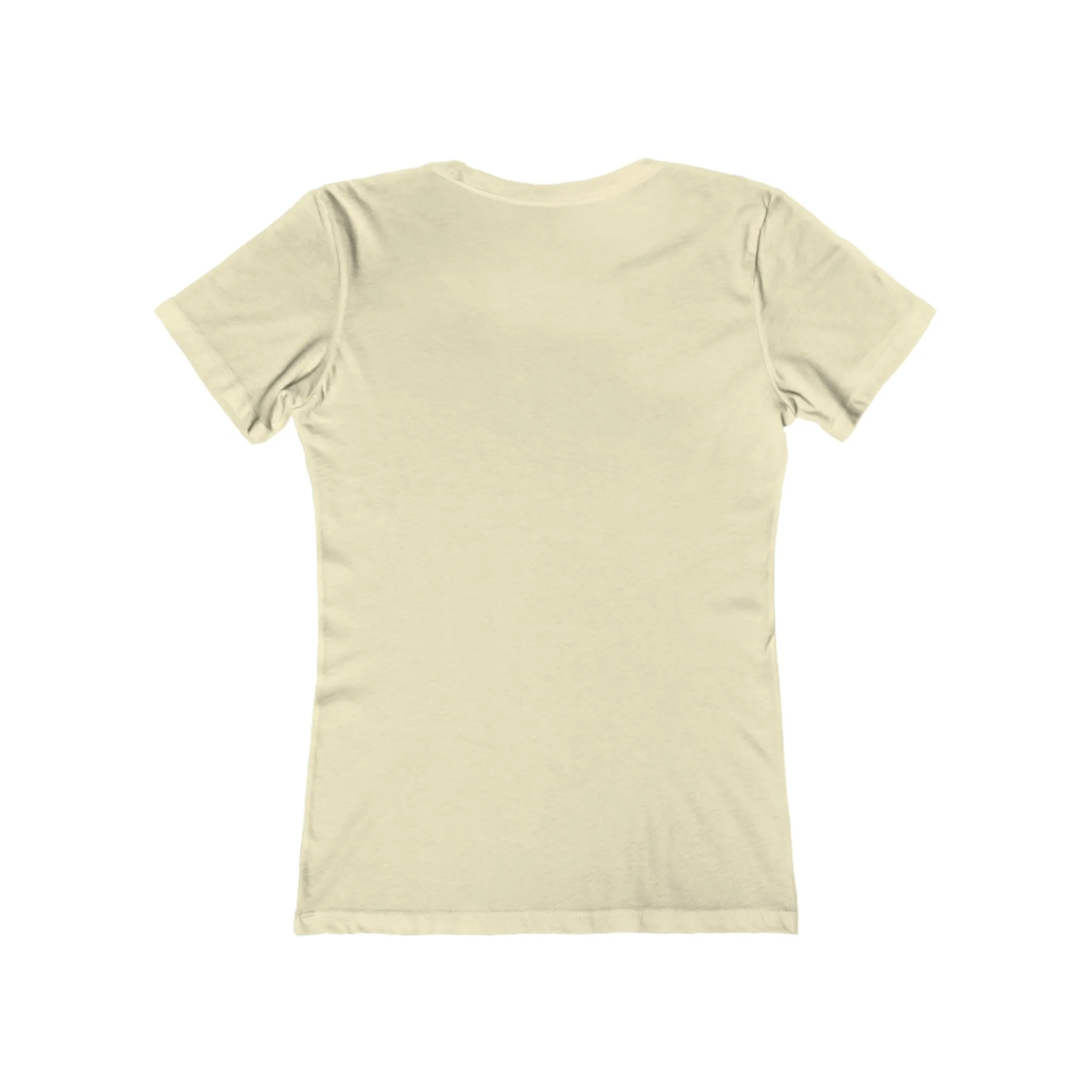 Women's The Boyfriend Tee - UK Light Logo - Plain Back