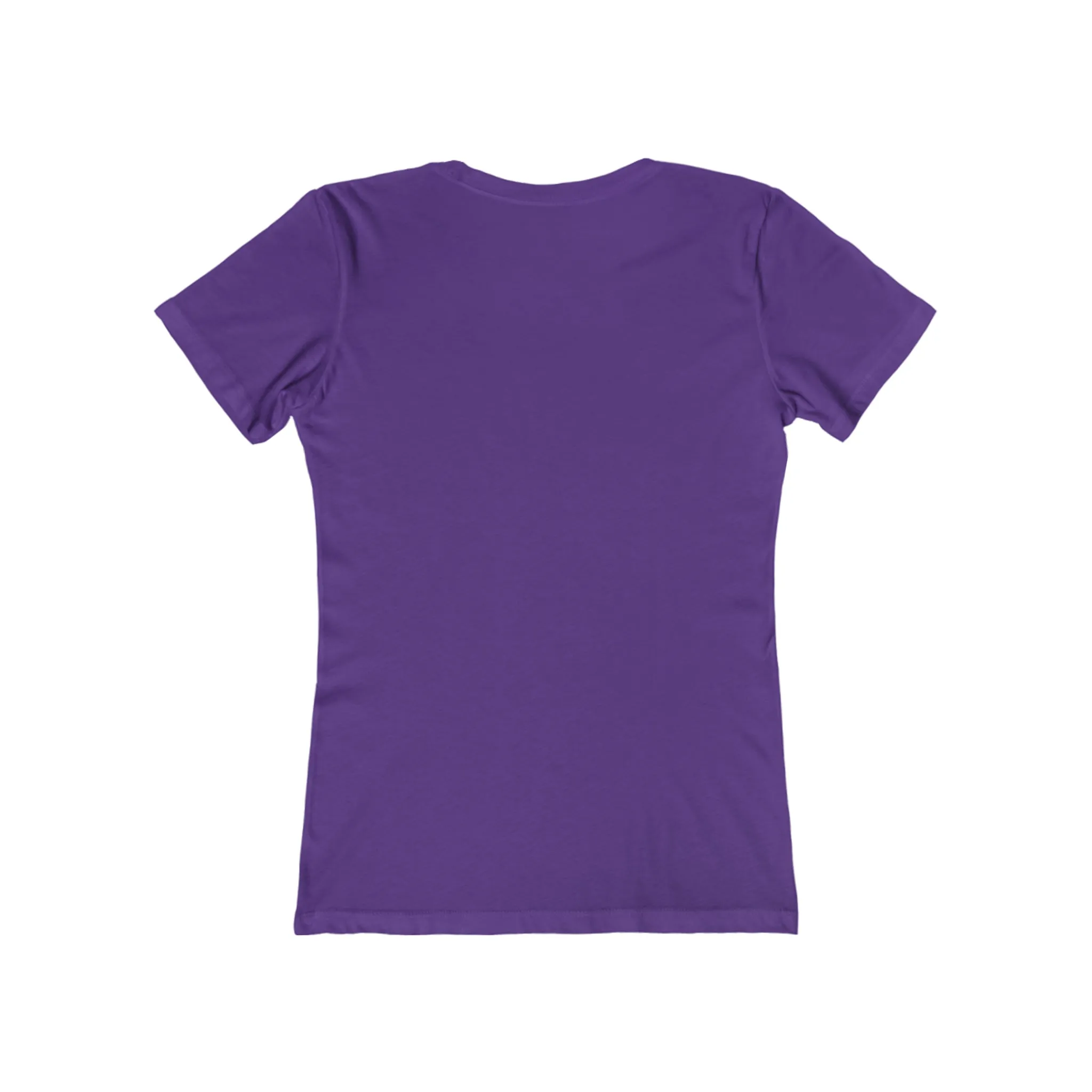 Women's The Boyfriend Tee - UK Light Logo - Plain Back