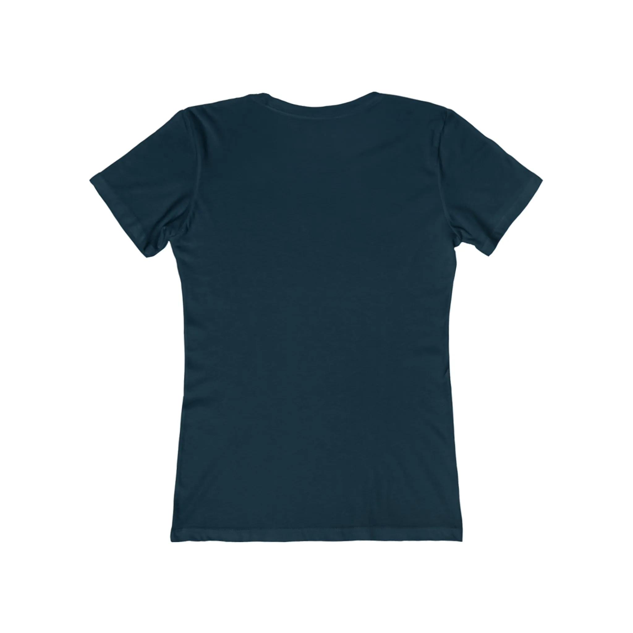 Women's The Boyfriend Tee - UK Light Logo - Plain Back
