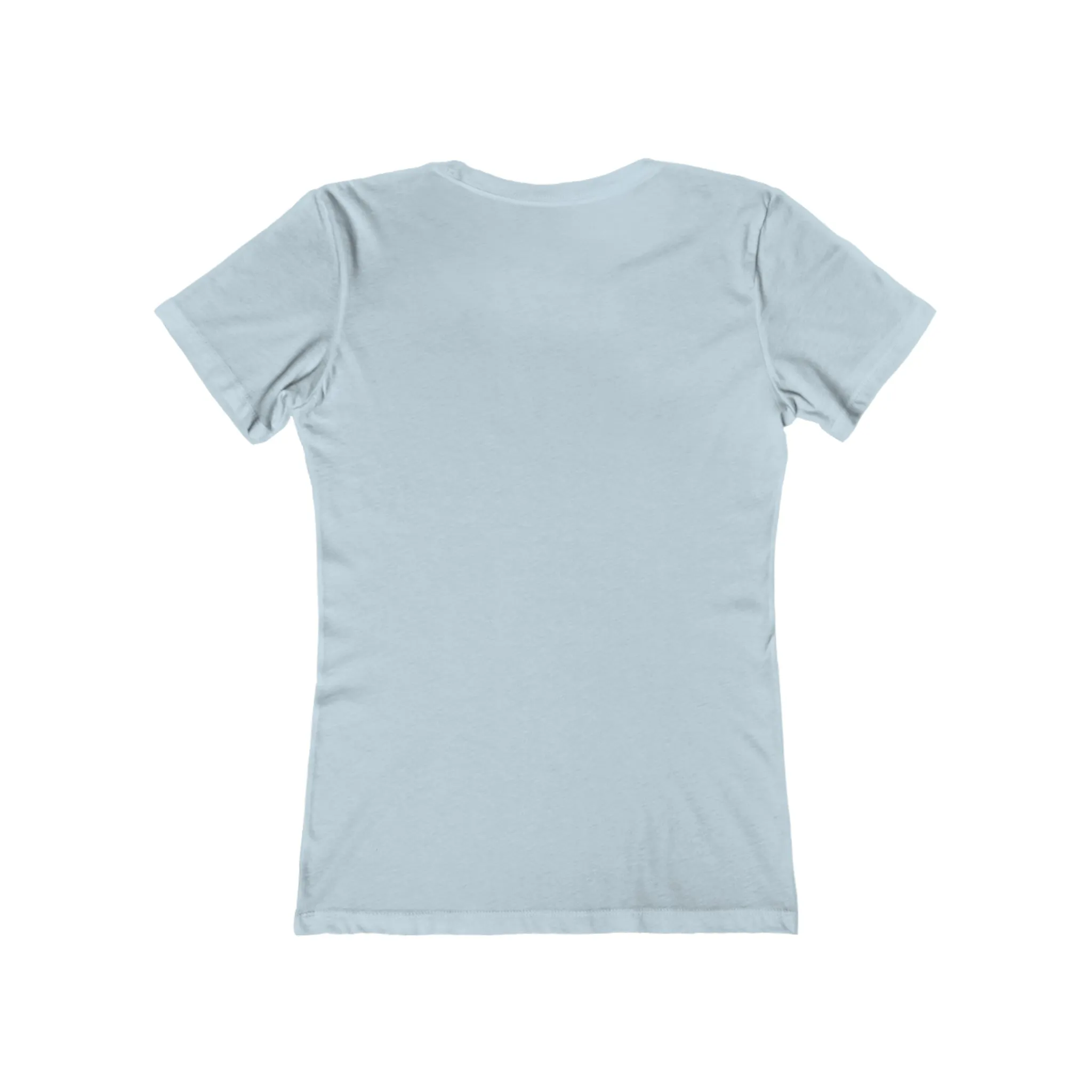 Women's The Boyfriend Tee - UK Light Logo - Plain Back
