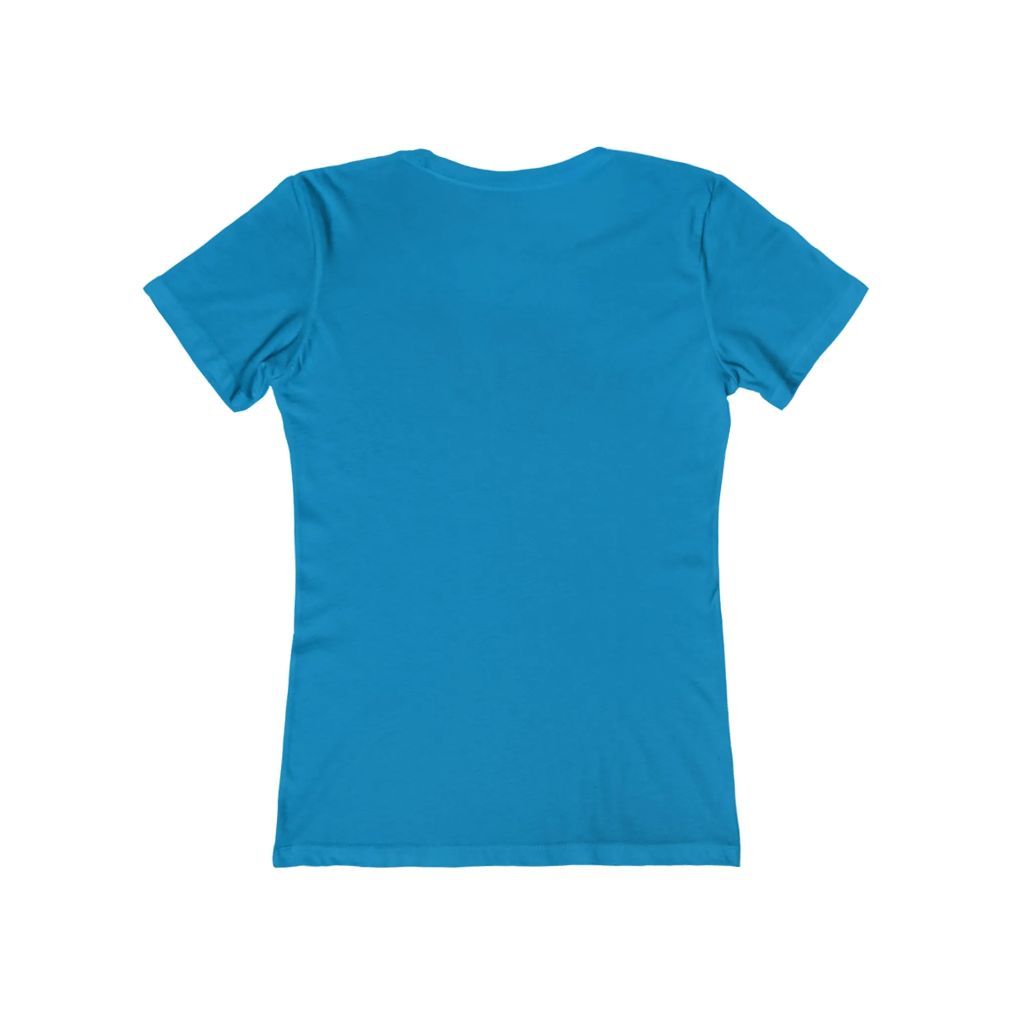 Women's The Boyfriend Tee - UK Light Logo - Plain Back