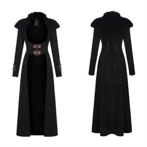 WY-1208LCF Steampunk warm  long coats
